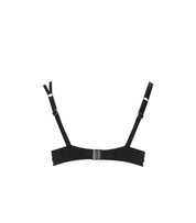 MAX MARA BEACHWEAR ADINA C CUP BRA BLACK BIKINI TOP