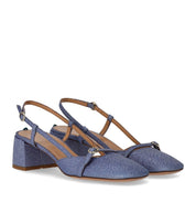 A.BOCCA SMOKY BLUE SLINGBACK PUMP