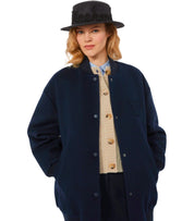 BOMBER ADORNI BLU MAX MARA WEEKEND