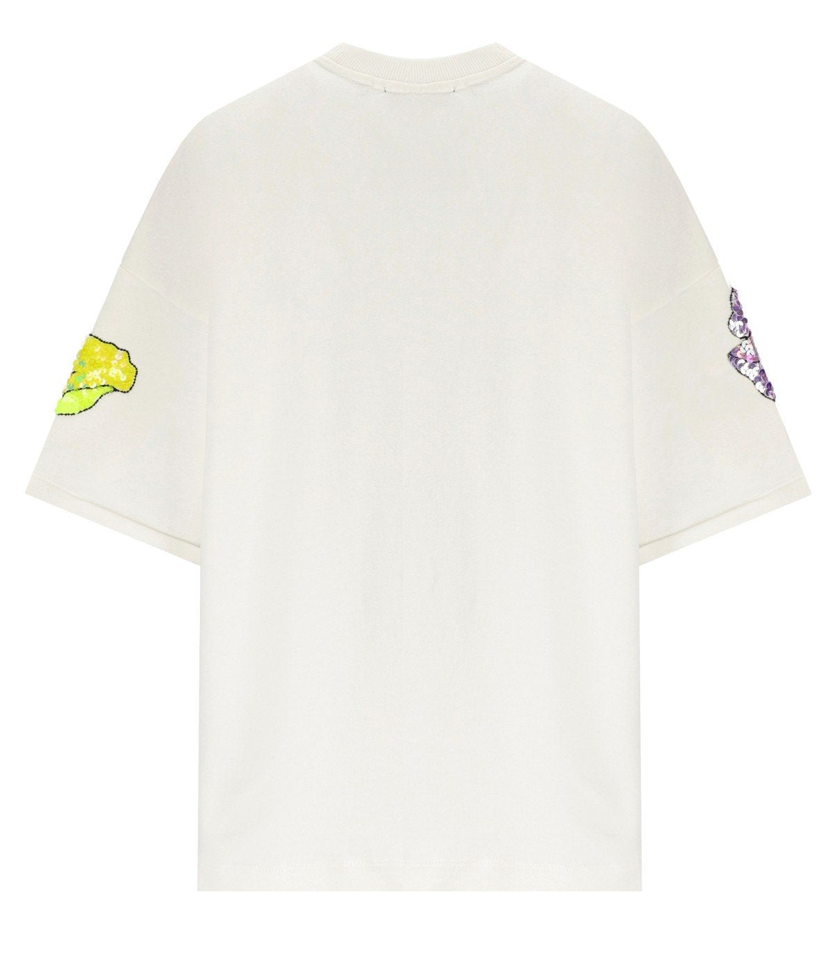 ESSENTIEL ANTWERP HISTAGRAM WHITE SWEATSHIRT