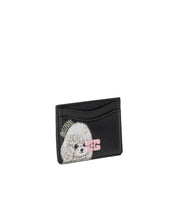 GANNI BOU BLACK CARD HOLDER