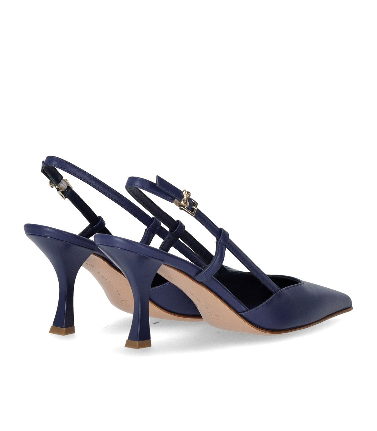 ZAPATO DE TACÓN SLINGBACK KATE AZUL SERGIO LEVANTESI