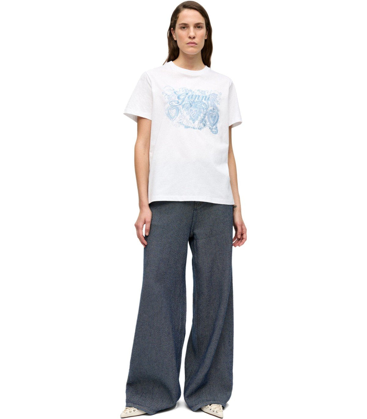 T-SHIRT TATTOO BIANCA GANNI