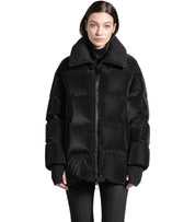 DUNO GLOSSY BLACK DOWN JACKET