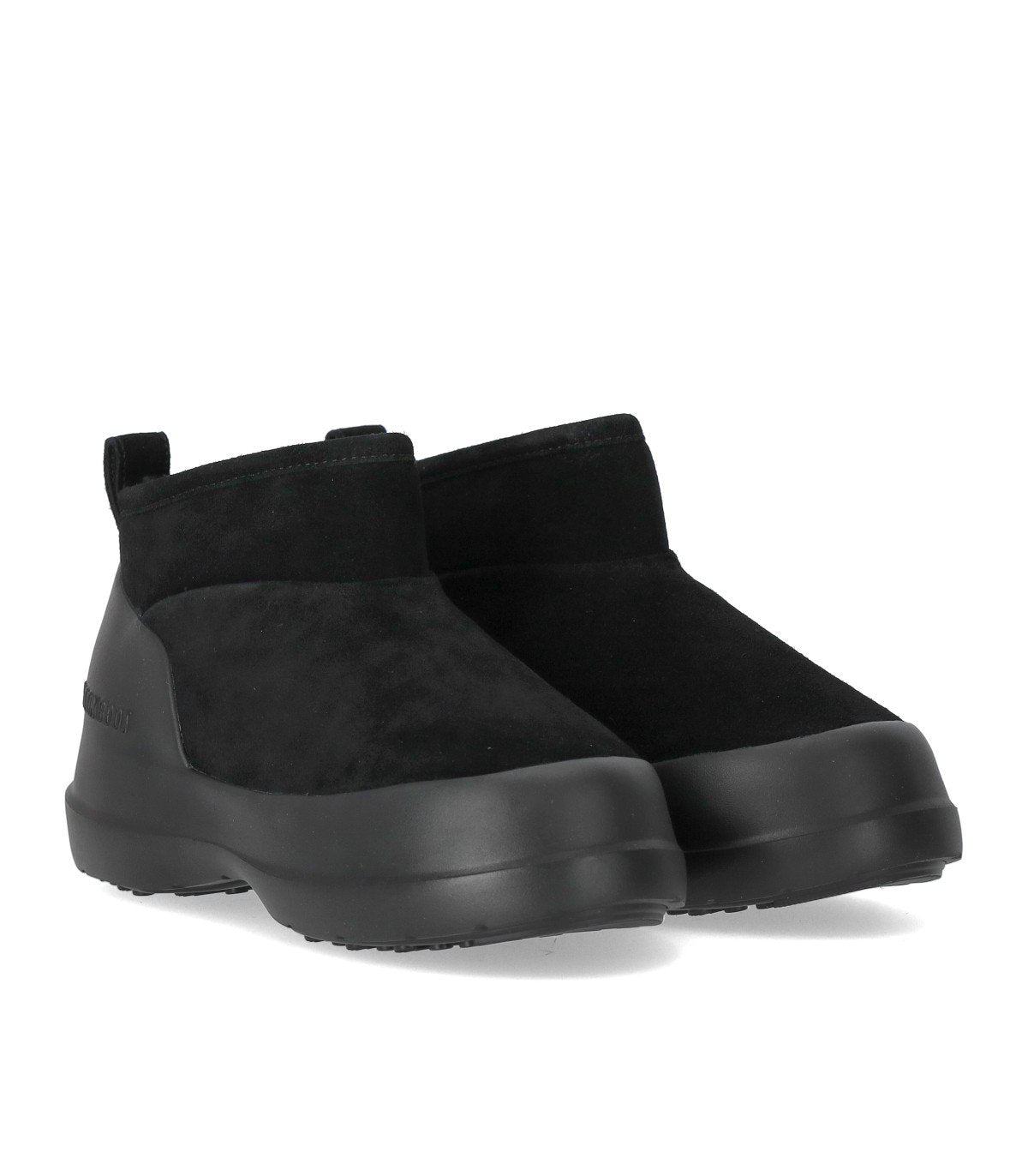 MOON BOOT LUNA LOW BLACK ANKLE BOOT