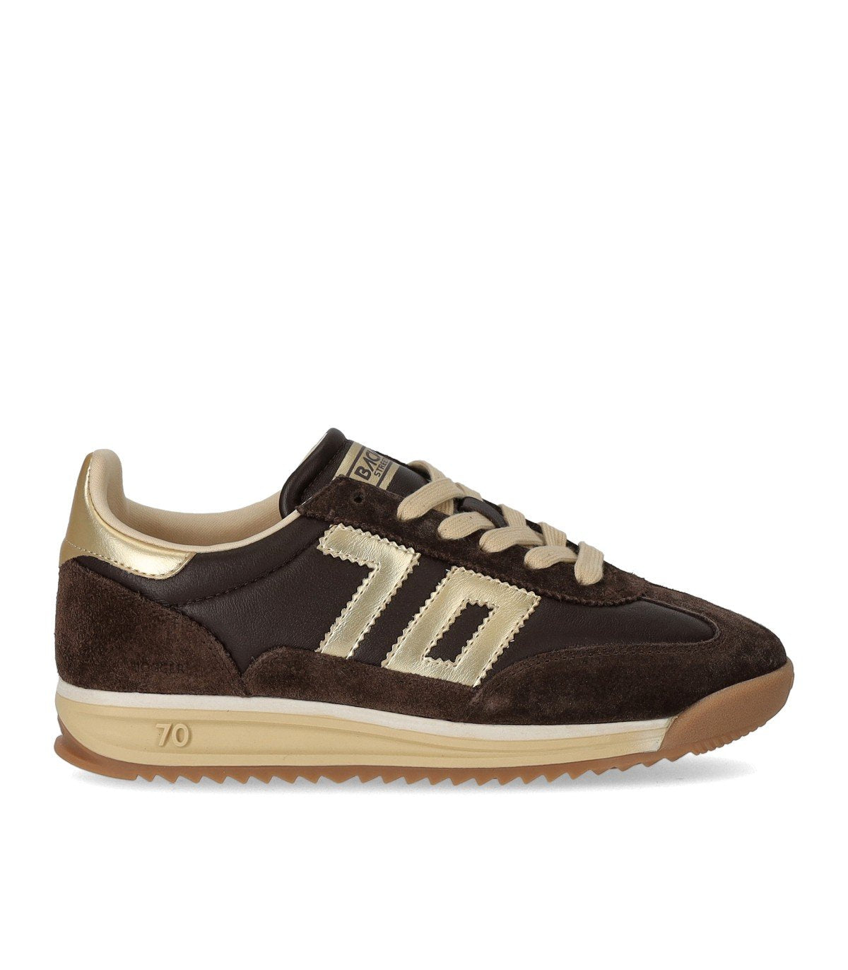 BACK70 JOGGER BROWN SNEAKER