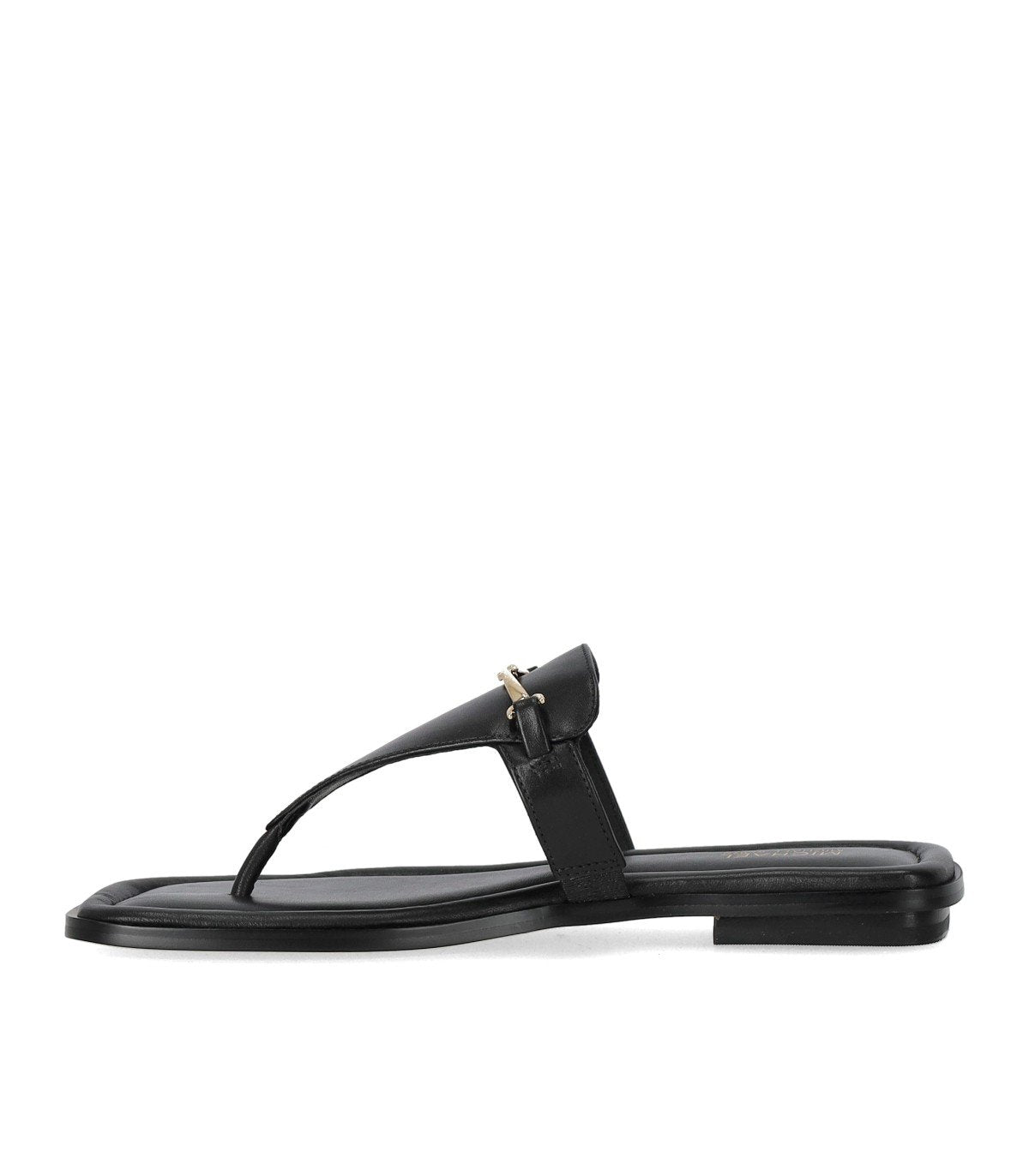 MICHAEL KORS LENA BLACK THONG SANDAL