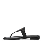 MICHAEL KORS LENA BLACK THONG SANDAL
