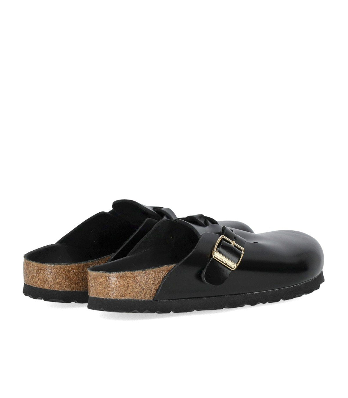 CLOG BOSTON BRAIDED NOIR BIRKENSTOCK