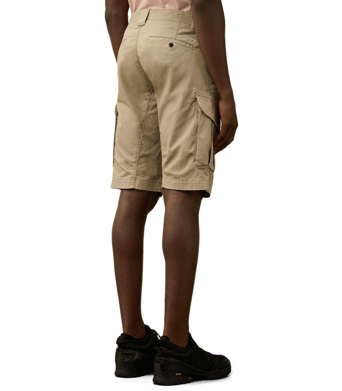 C.P. COMPANY VINTAGE KHAKI CARGO BERMUDASHORTS