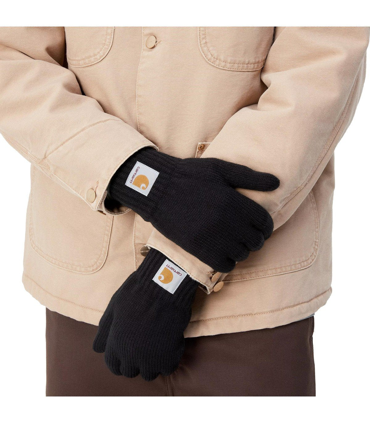 CARHARTT WIP WATCH BLACK GLOVES