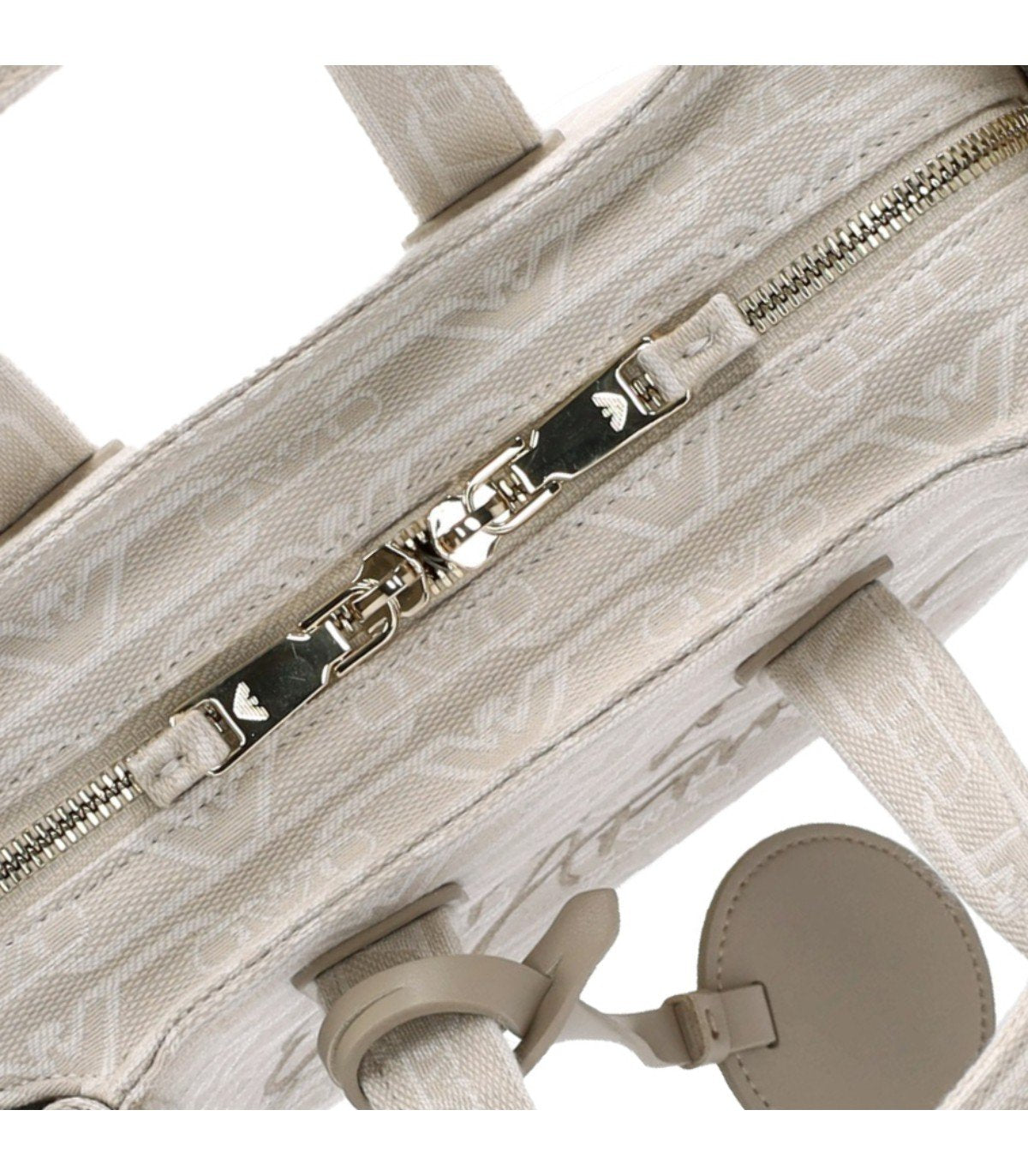 EMPORIO ARMANI MONOGRAM NATURAL MINI TASCHE