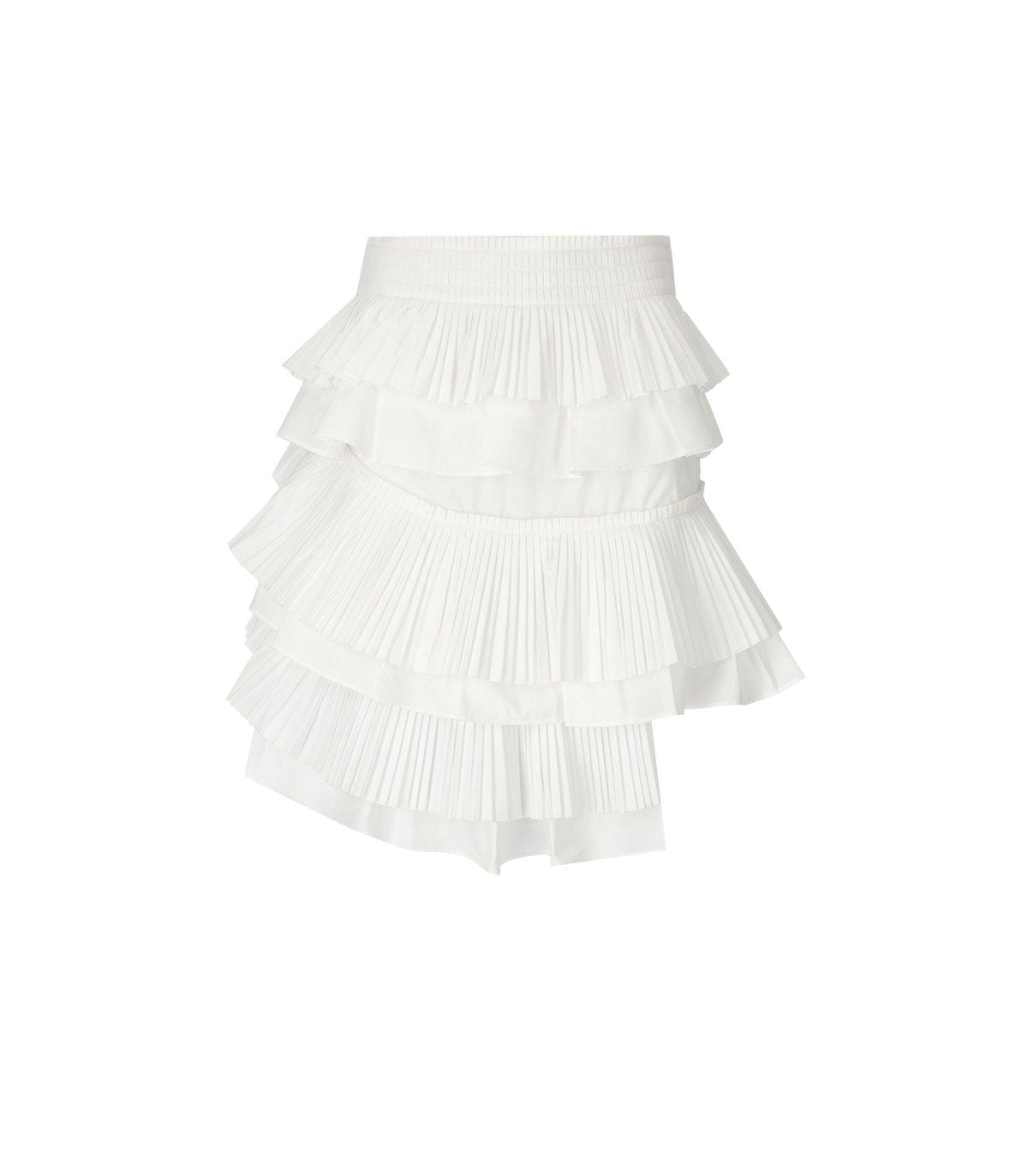 ESSENTIEL ANTWERP HUPAUL WHITE MINI SKIRT