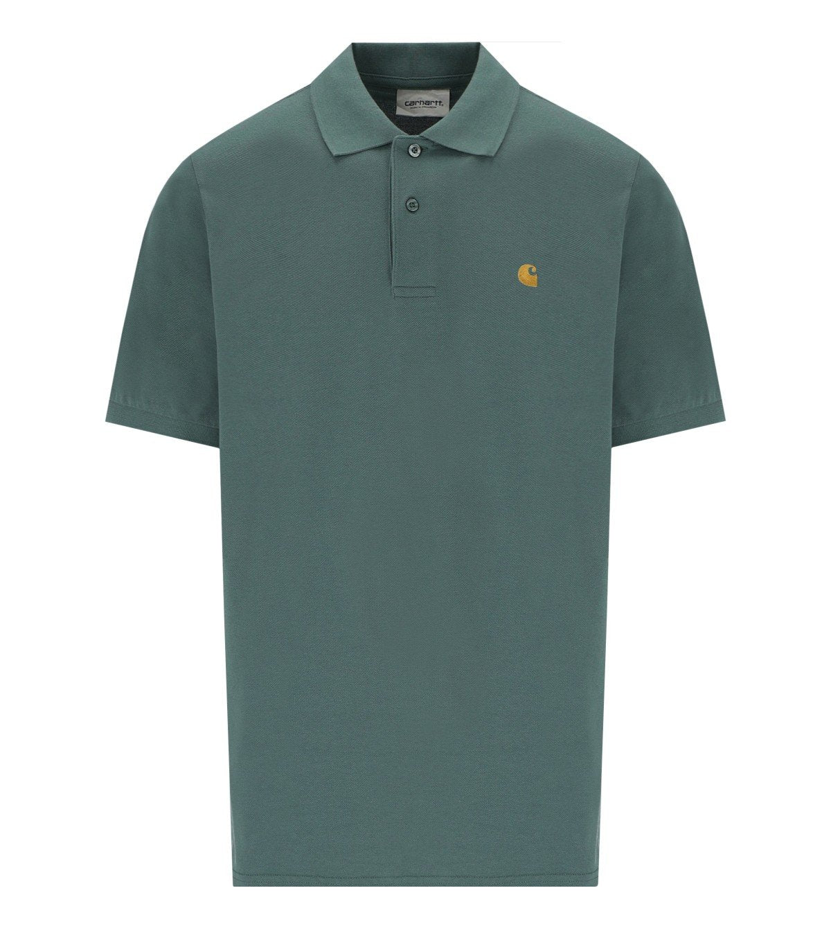 POLO S/S CHASE SILVER PINE CARHARTT WIP
