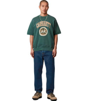 CARHARTT WIP NEWEL BLEU STONE WASHED JEANS