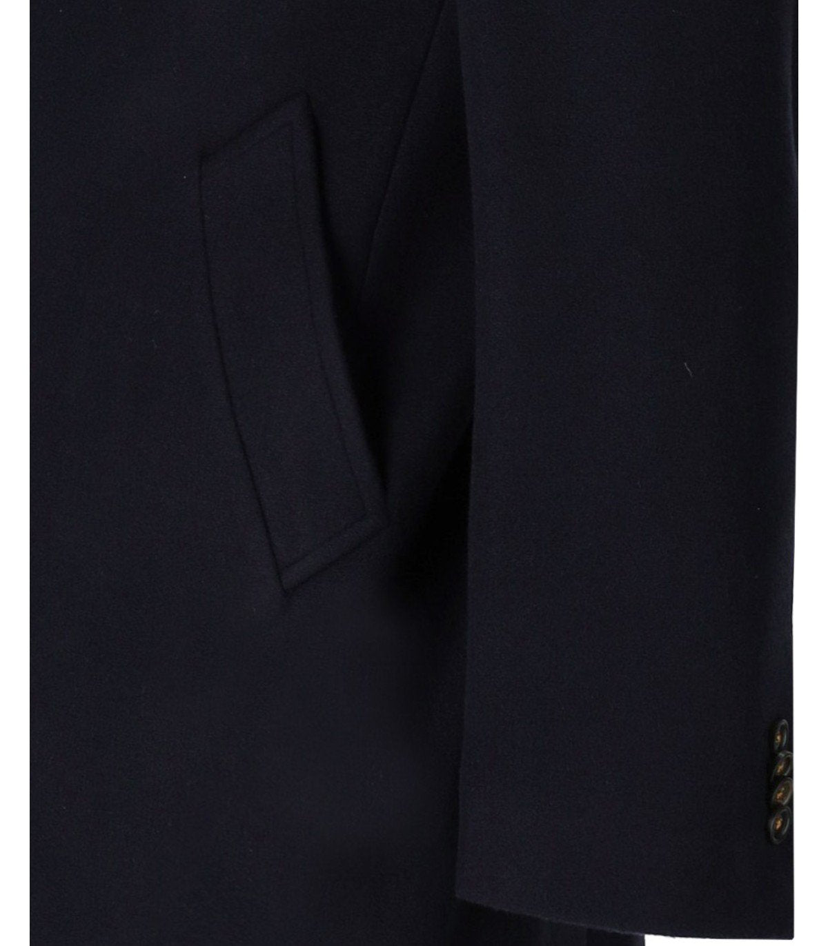 MANUEL RITZ BLUE SINGLE BREASTED COAT