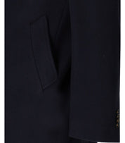 MANUEL RITZ BLUE SINGLE BREASTED COAT