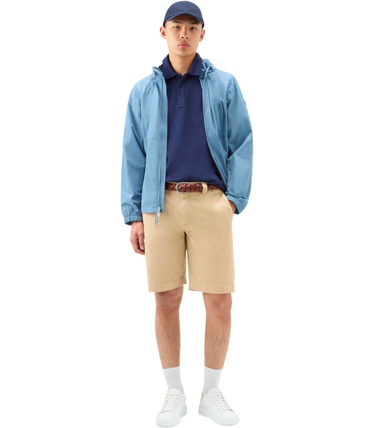 WOOLRICH CLASSIC CHINO BEIGE BERMUDA SHORTS