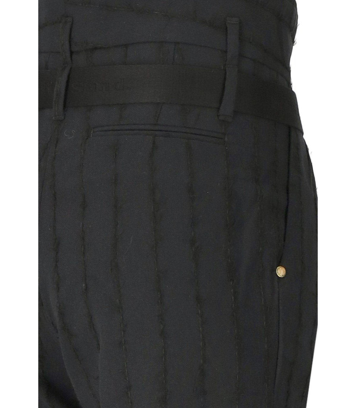 WHITE SAND KELLY BLACK PANTS