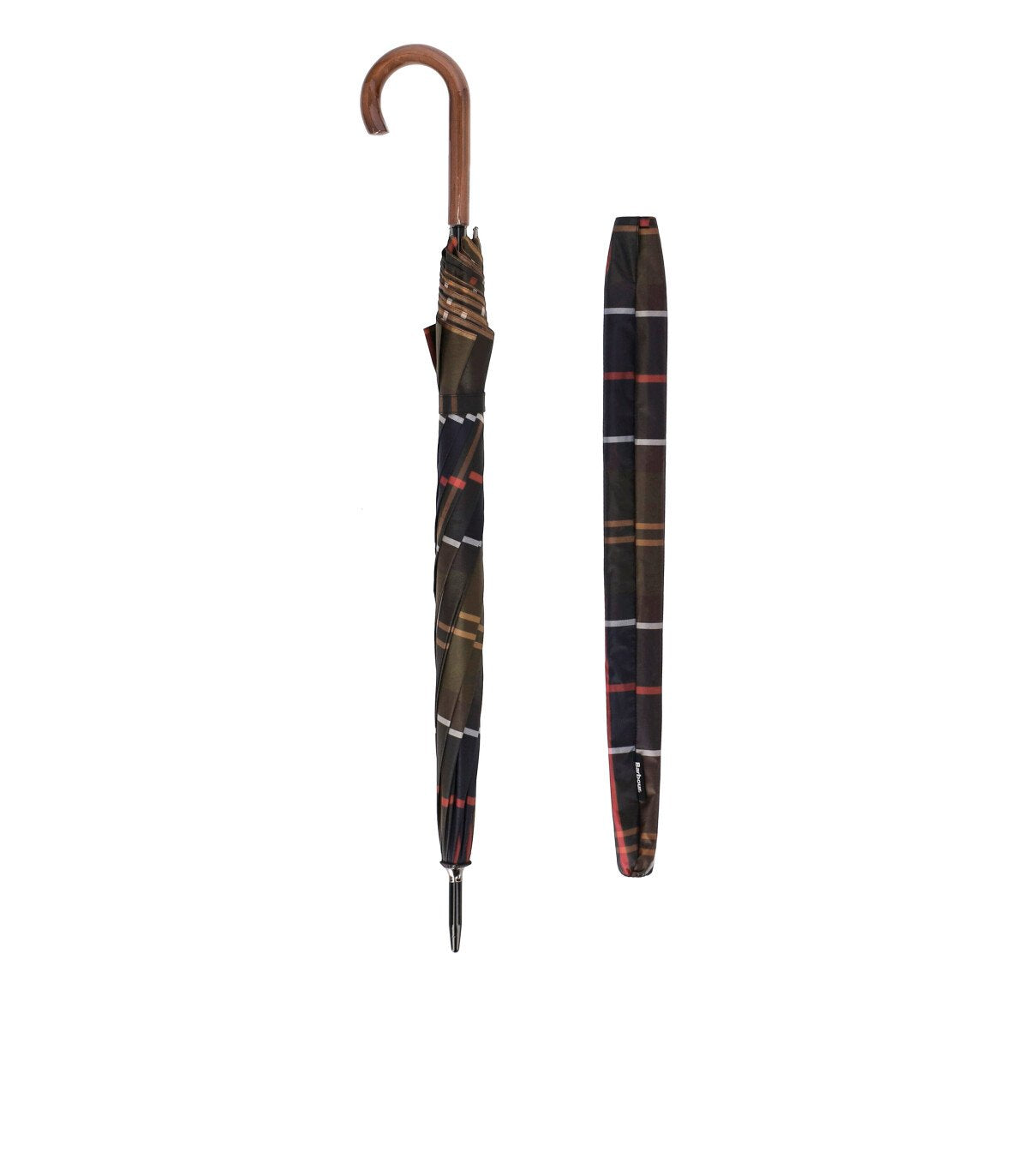BARBOUR TARTAN WALKER UMBRELLA