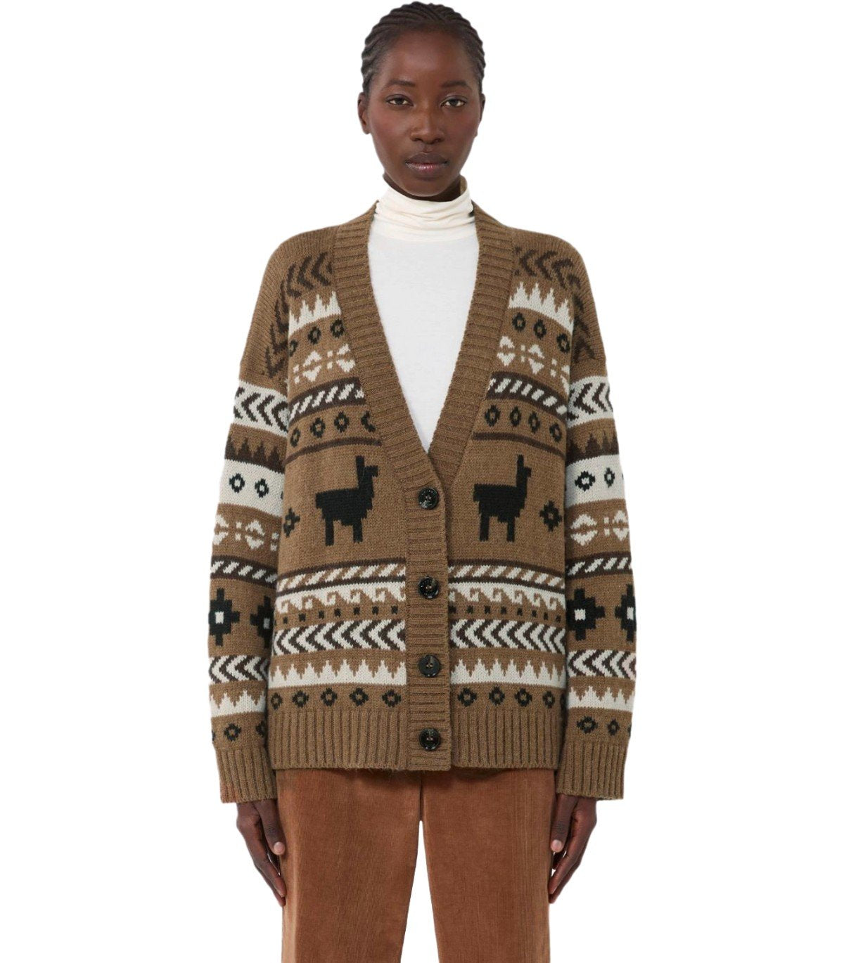 CARDIGAN OVATTA CAMMELLO MAX MARA WEEKEND