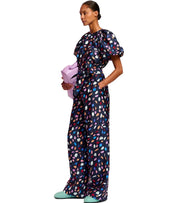 ESSENTIEL ANTWERP FRANKRIJK NAVY BLUE WIDE LEG PANTS