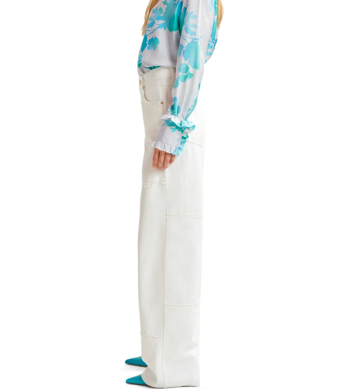 ESSENTIEL ANTWERP HASTER WHITE JEANS