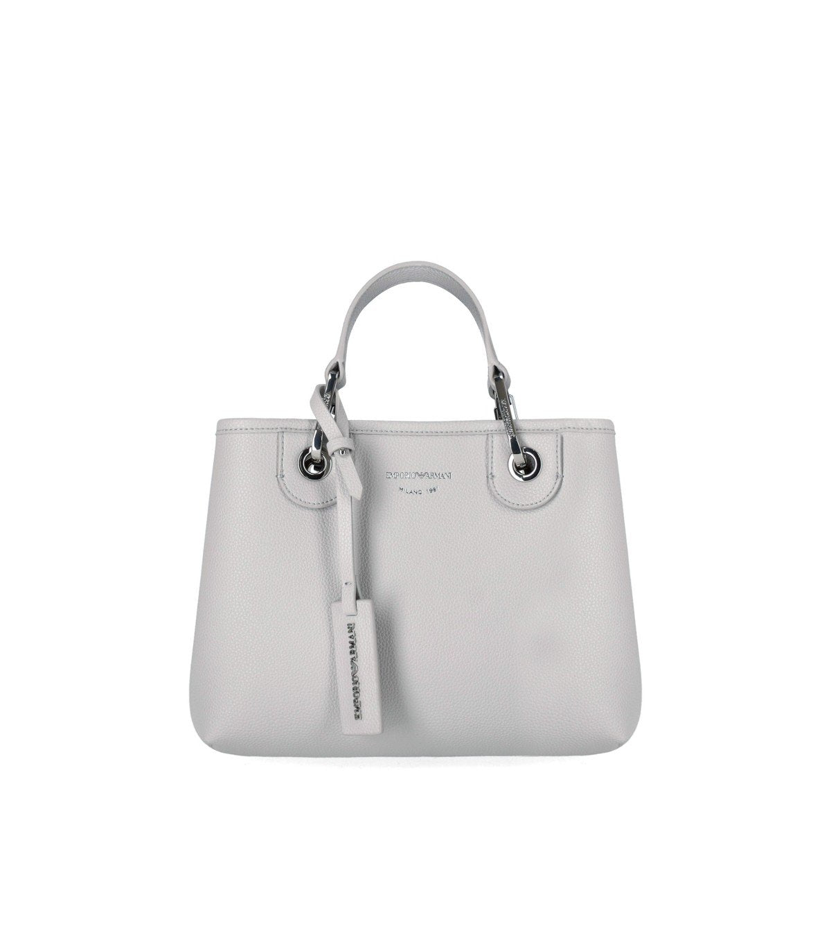 EMPORIO ARMANI MYEA PERLA TABACCO SMALL SHOPPING BAG