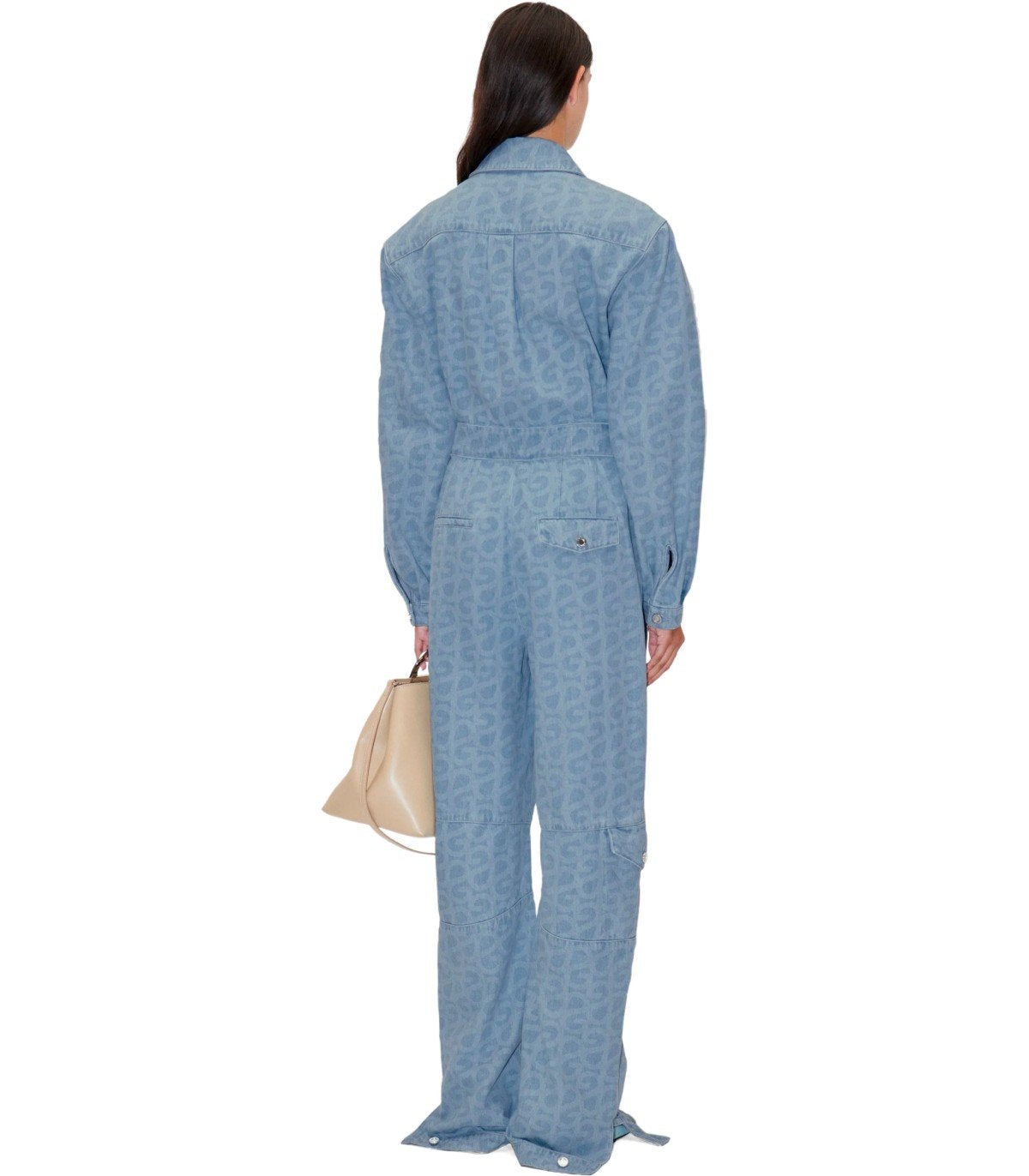 STINE GOYA LOUISIANA DENIM JUMPSUIT
