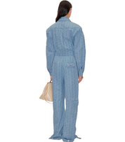 STINE GOYA LOUISIANA DENIM JUMPSUIT