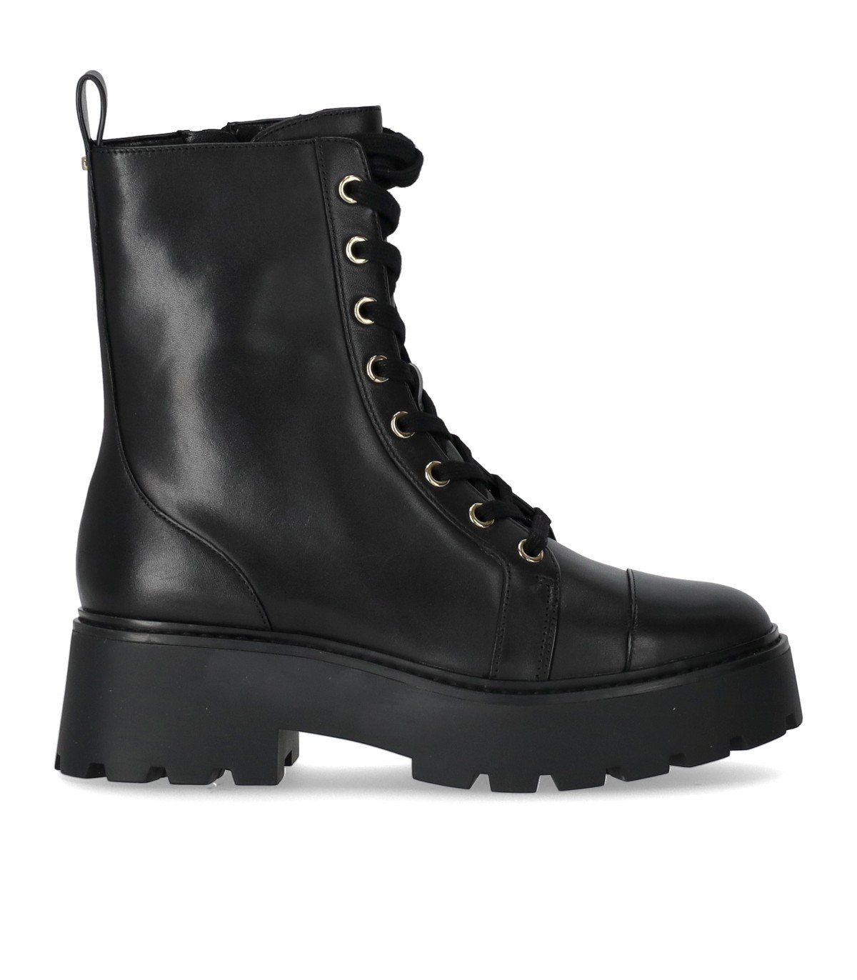 BOTA CON CORDONES BLAKE NEGRA MICHAEL KORS