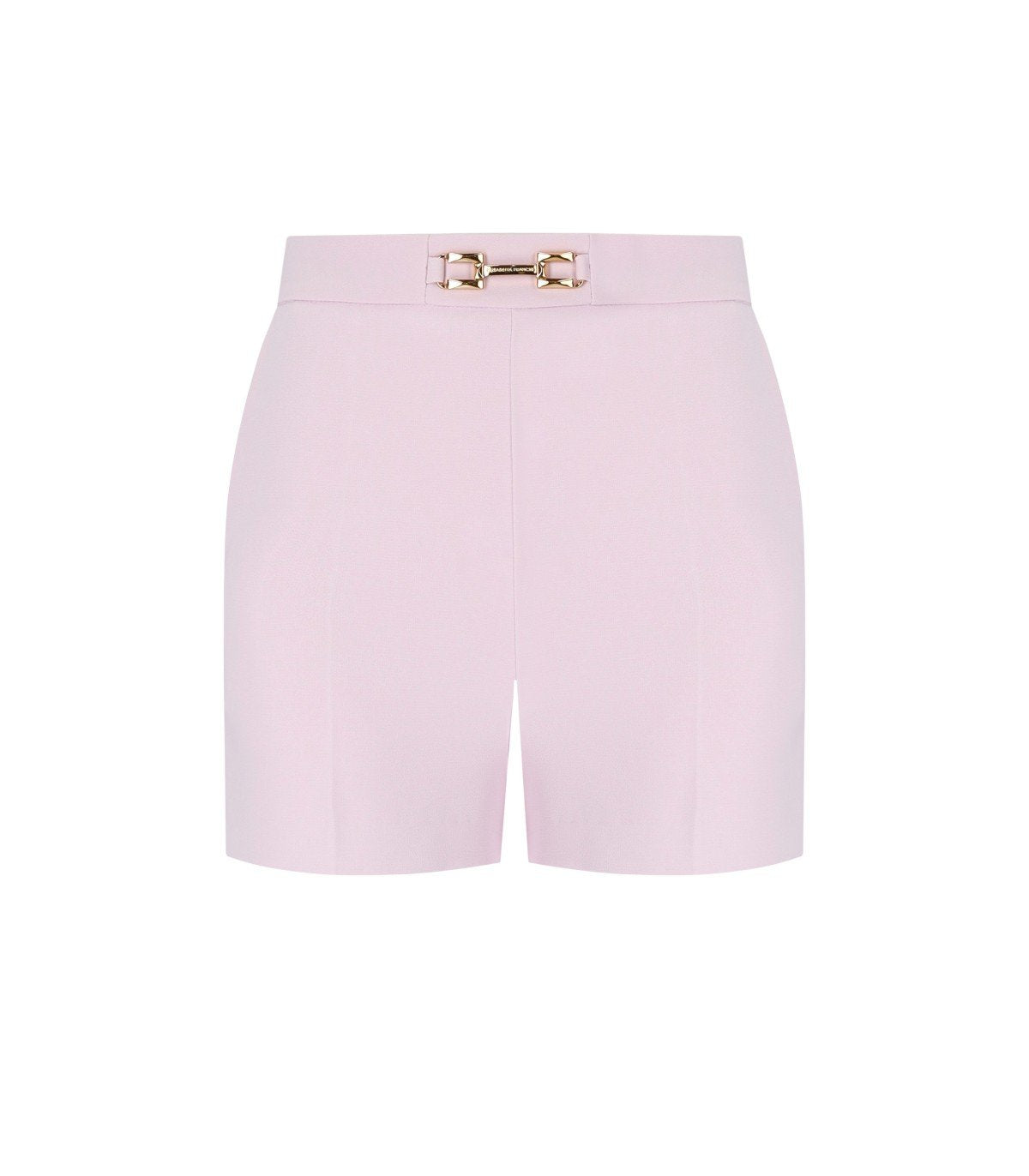 ELISABETTA FRANCHI QUARZO SHORTS WITH HORSEBIT