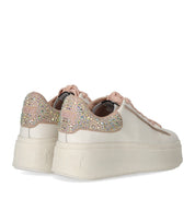 ASH MOBY STRASS BIS WHITE PINK SNEAKER