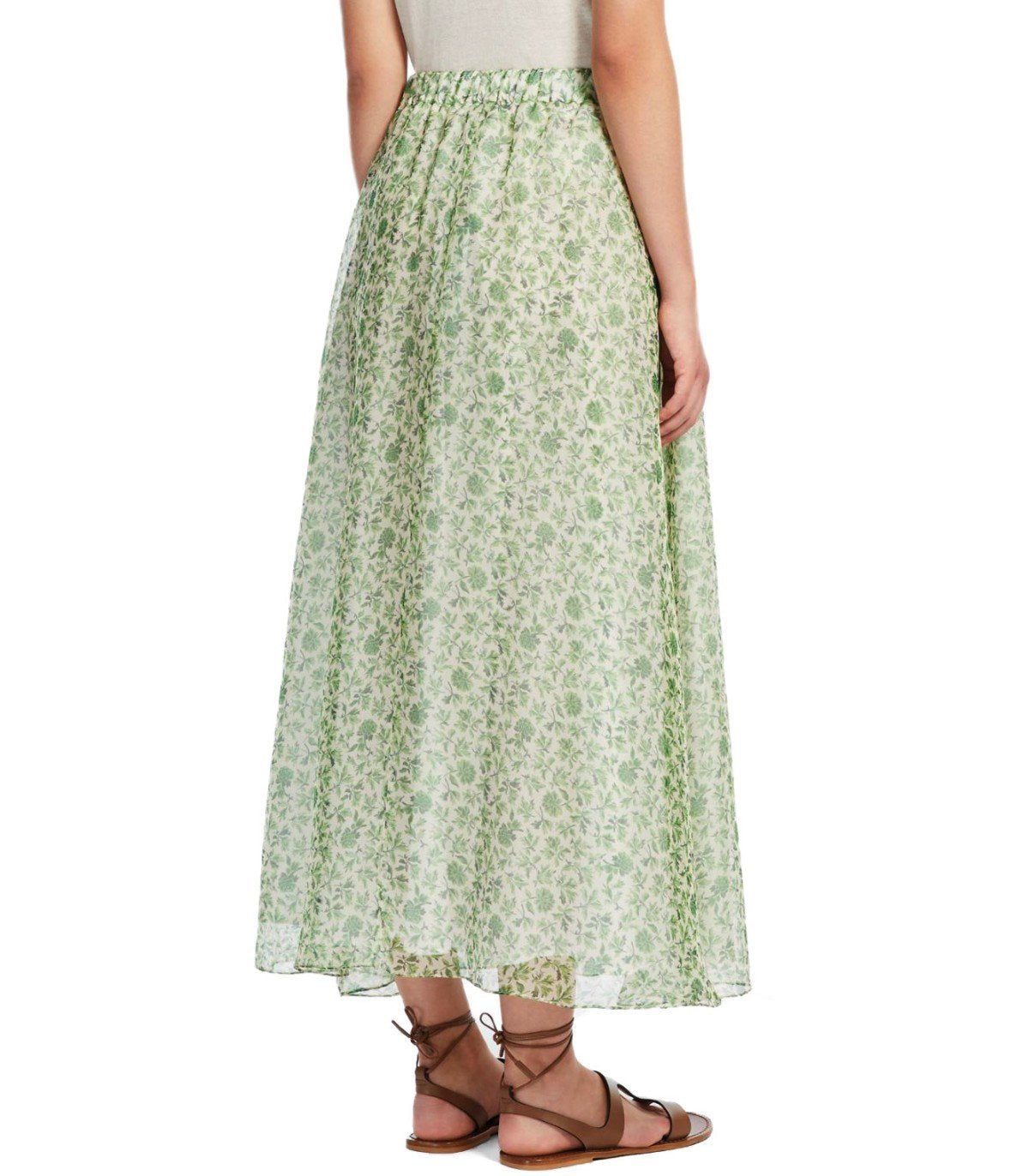 MAX MARA WEEKEND MARCA GREEN SKIRT