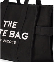 MARC JACOBS THE CANVAS MEDIUM TOTE BLACK HANDBAG