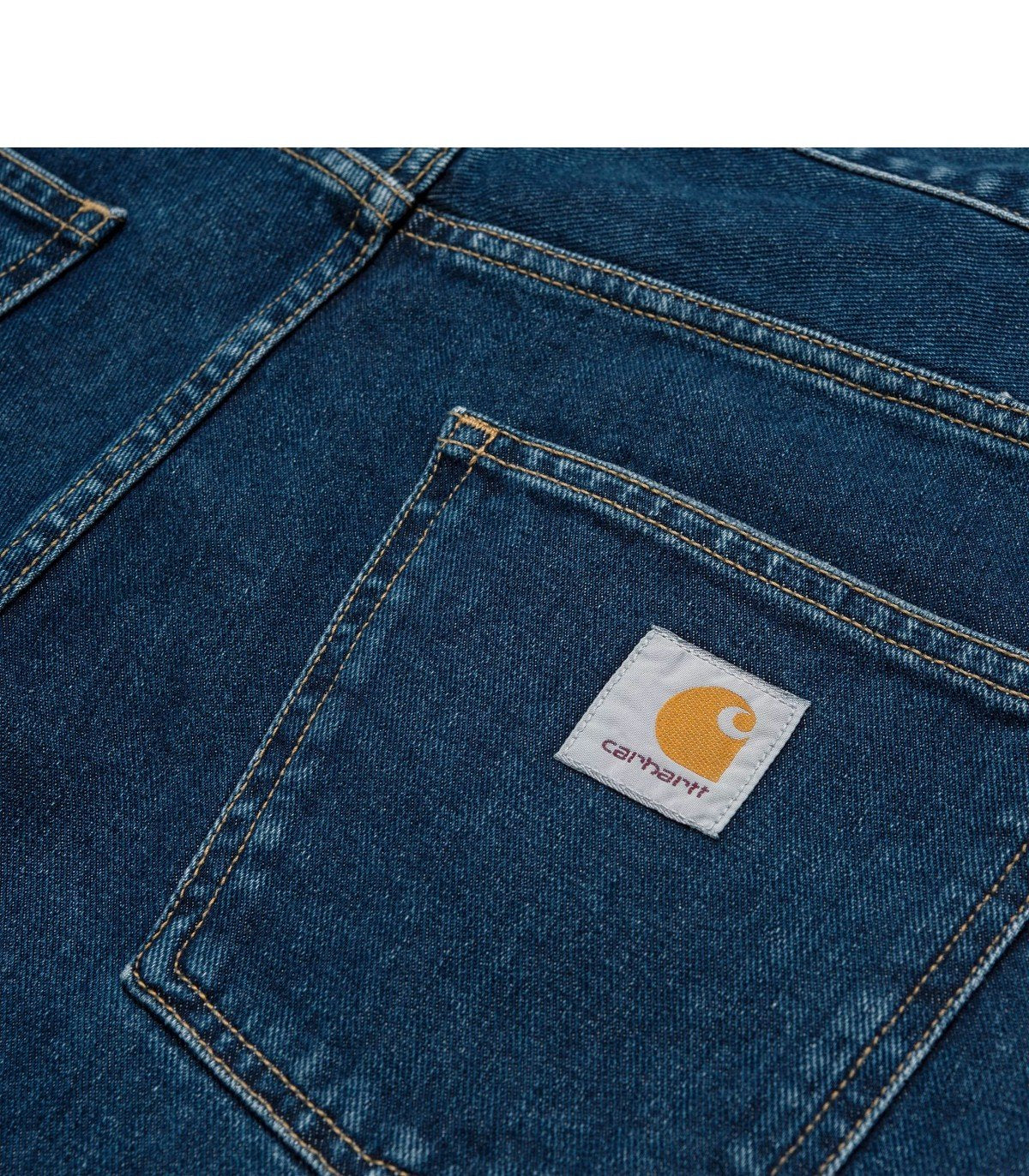 CARHARTT WIP NEWEL BLEU STONE WASHED JEANS