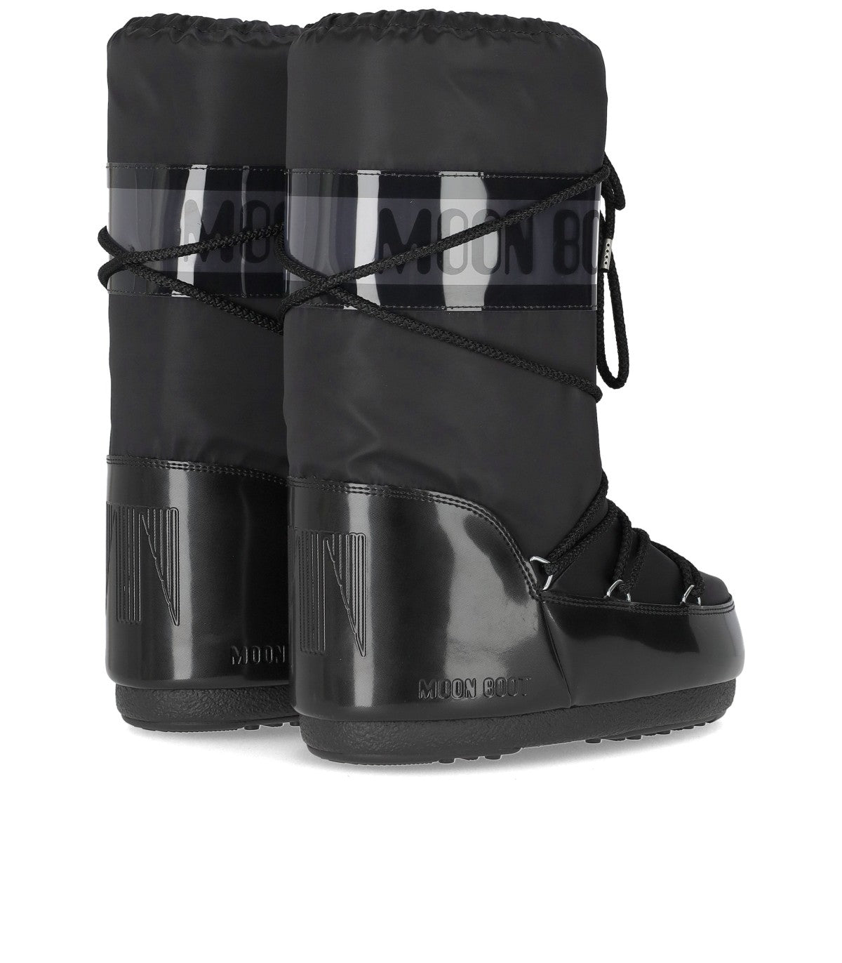 MOON BOOT ICON GLANCE BLACK SNOW BOOT