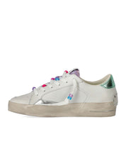 CRIME LONDON SK8 DELUXE AQUA CHARMS SNEAKER