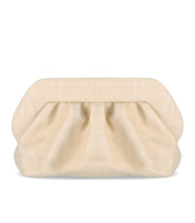 THEMOIRè BIOS PAPER FRINGE BUTTER CLUTCH