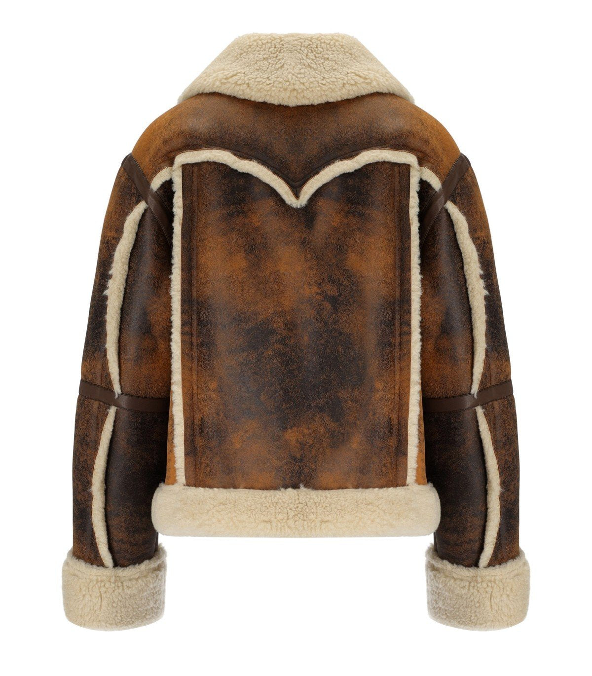 GIACCA LESSIE MARRONE STAND STUDIO