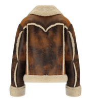 GIACCA LESSIE MARRONE STAND STUDIO