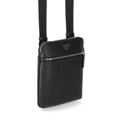 EMPORIO ARMANI BLACK CROSSBODY BAG