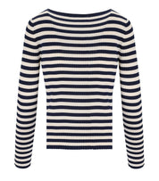 MAGLIA A RIGHE BLU BIANCA TWINSET