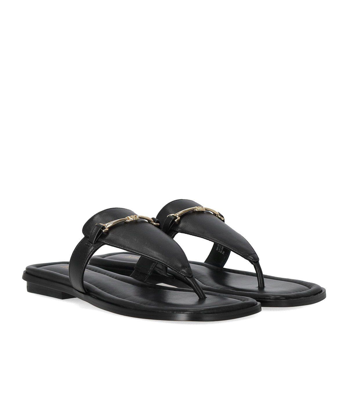 MICHAEL KORS LENA BLACK THONG SANDAL