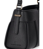 ELISABETTA FRANCHI BLACK SMALL HANDBAG