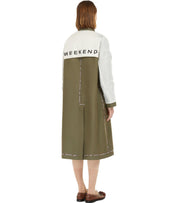 MAX MARA WEEKEND CANASTA KAKI TRENCH
