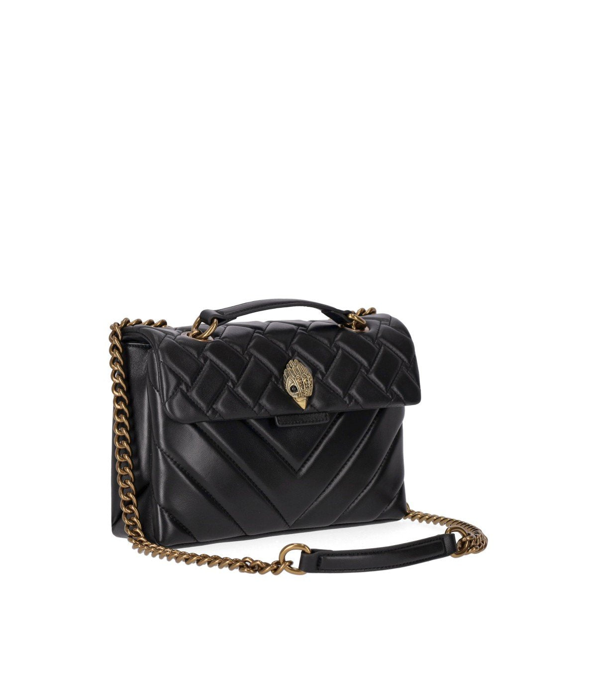 KURT GEIGER KENSINGTON X BLACK SHOULDER BAG