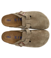 BIRKENSTOCK BOSTON SOFT FOOTBED TAUPE UNISEX CLOG