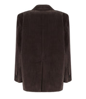 BLAZER MONOPETTO FORMIA CIOCCOLATO MAX MARA WEEKEND