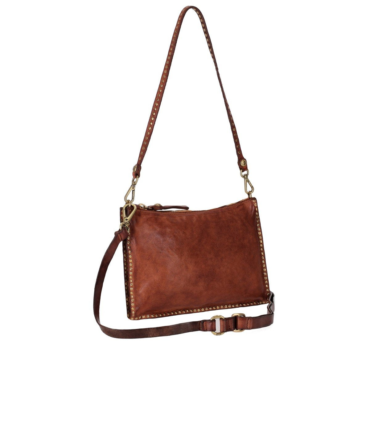 SAC À BANDOULIÈRE KURA COGNAC CAMPOMAGGI